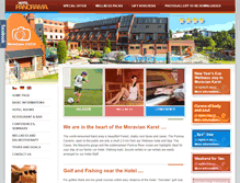 Tablet Screenshot of hotelpanorama.cz