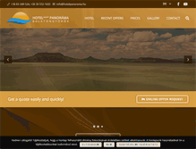 Tablet Screenshot of hotelpanorama.hu